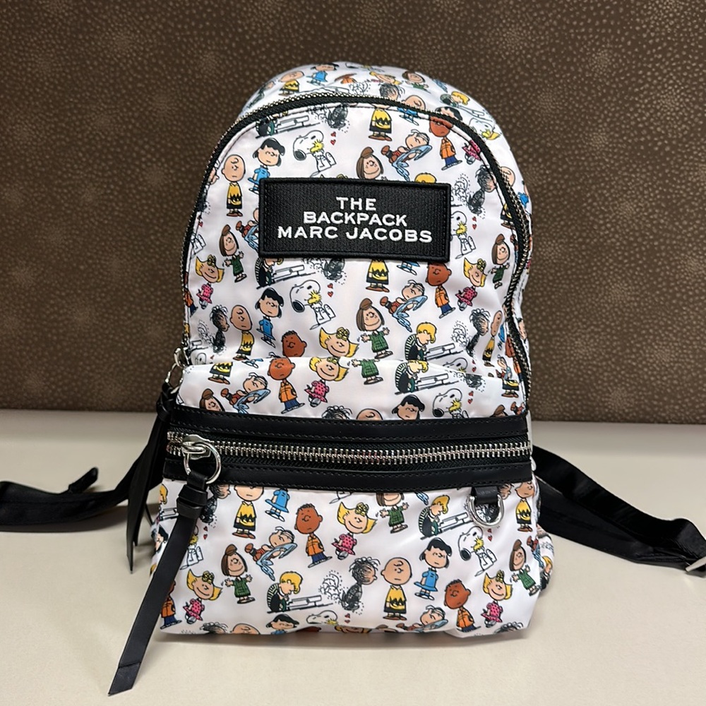 🔥🔥🔥NEW Marc Jacobs Peanut Snoopy Backpack